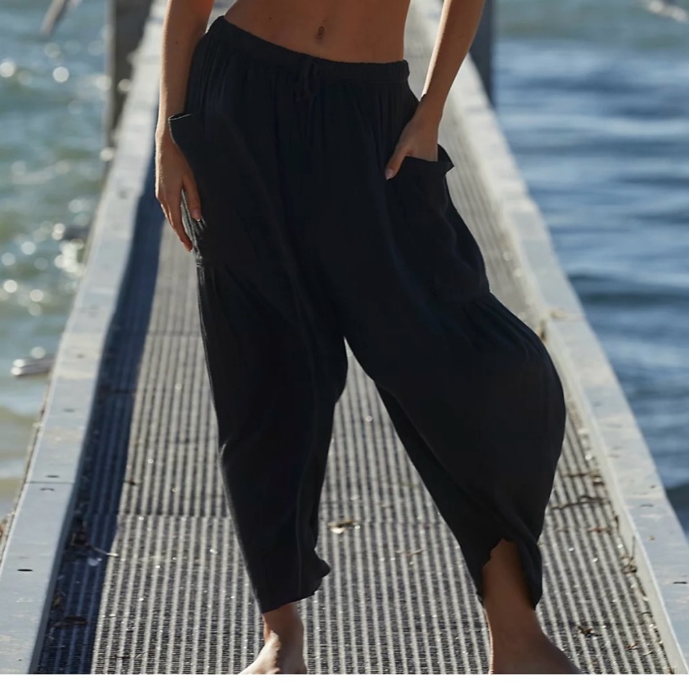 Free People Quinn Women's Black Pants